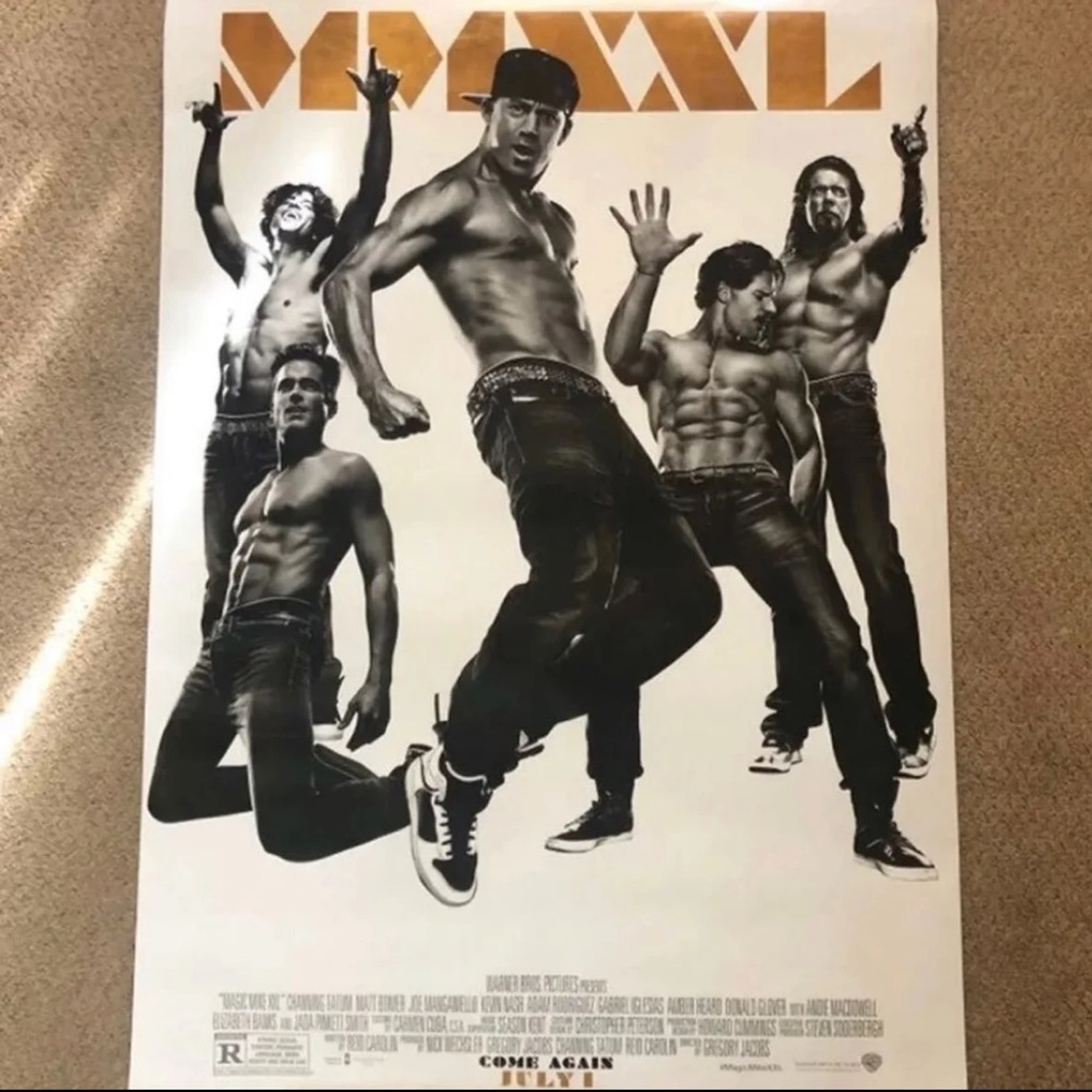 Magic Mike XXL (The Cast) Theatrical Movie Poster
